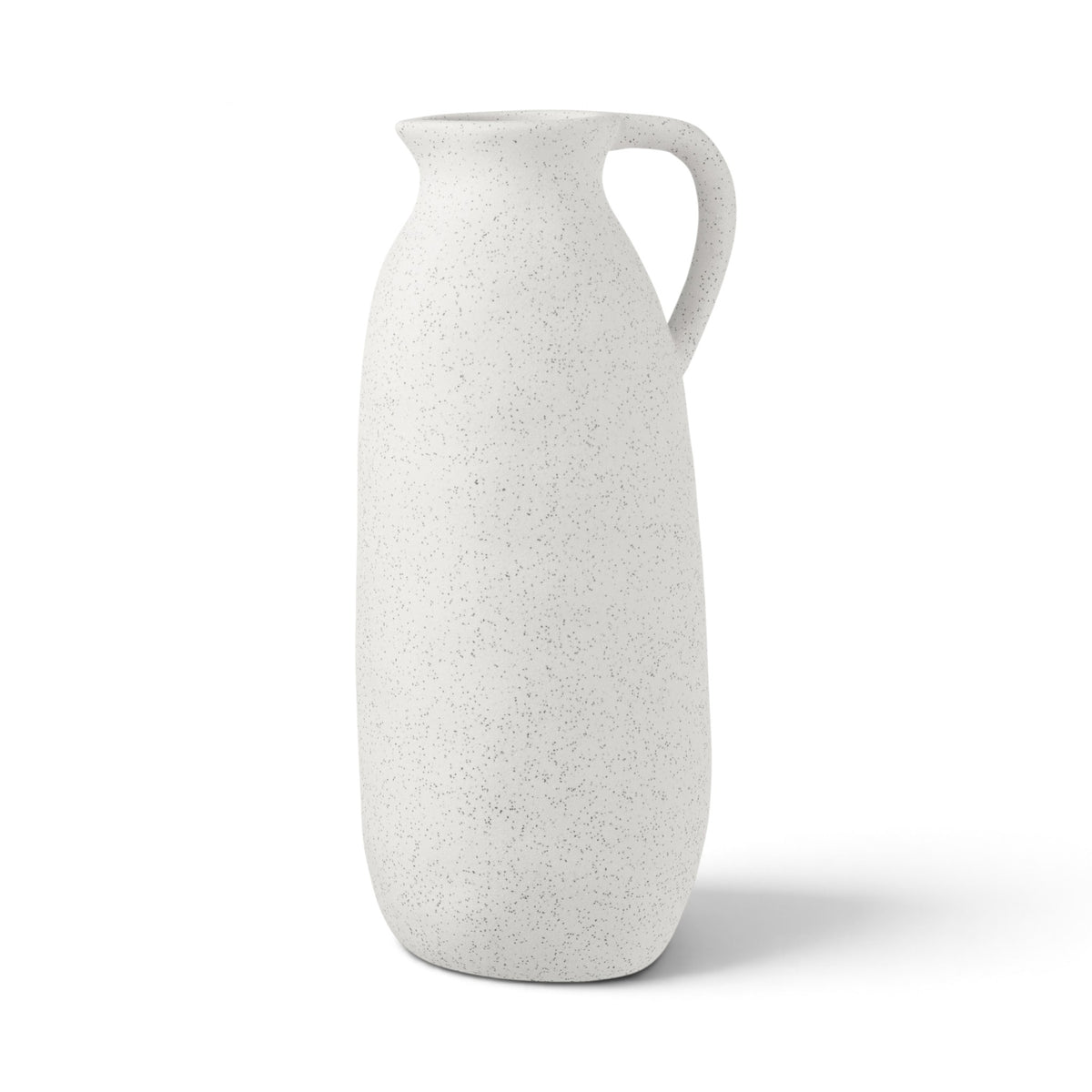 Grote Kruik Vaas Wit 36 cm