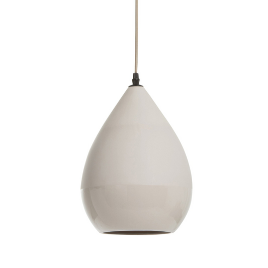 Hanglamp Scandinavisch Beige Porselein
