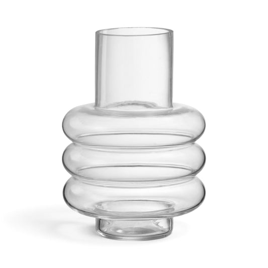 Kleine Design Vaas Glas 20 cm