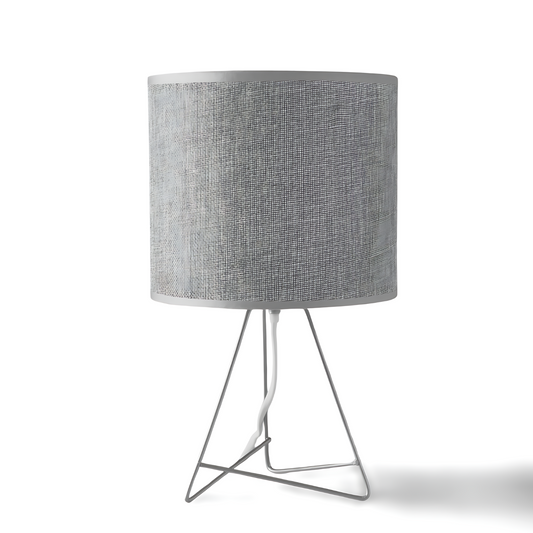 Kleine Tafellamp Modern Grijs 31 cm