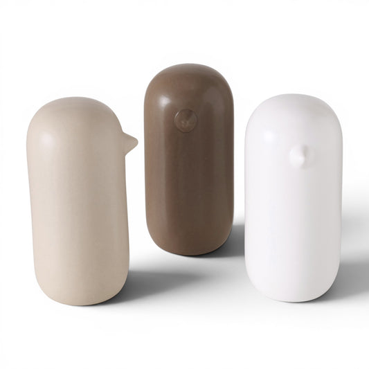 Kleine Vogel Beeldjes Modern - Set 3