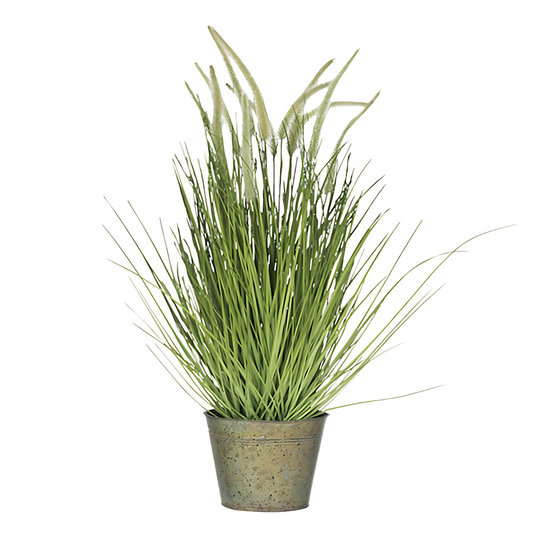 Kunst Siergras in Pot Groot 81 cm