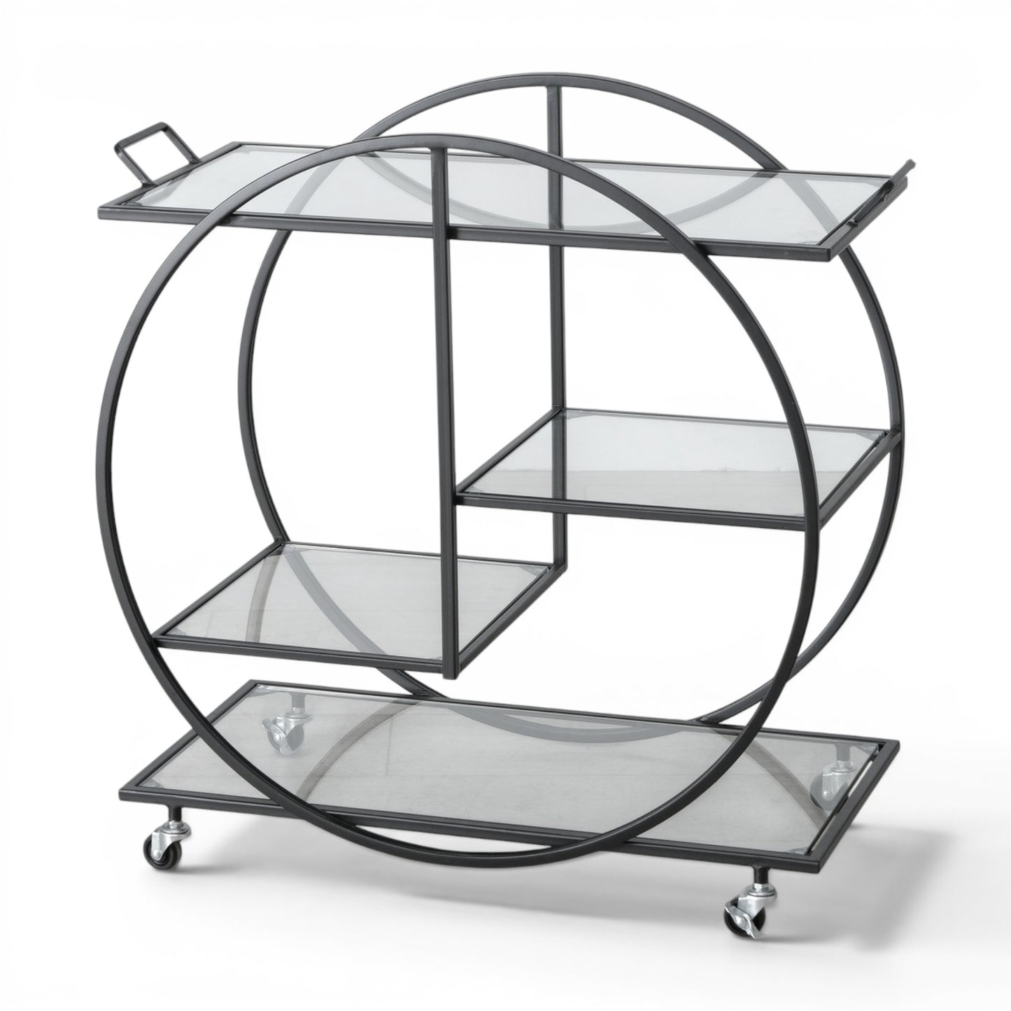 Luxe Bar Trolley Zwart