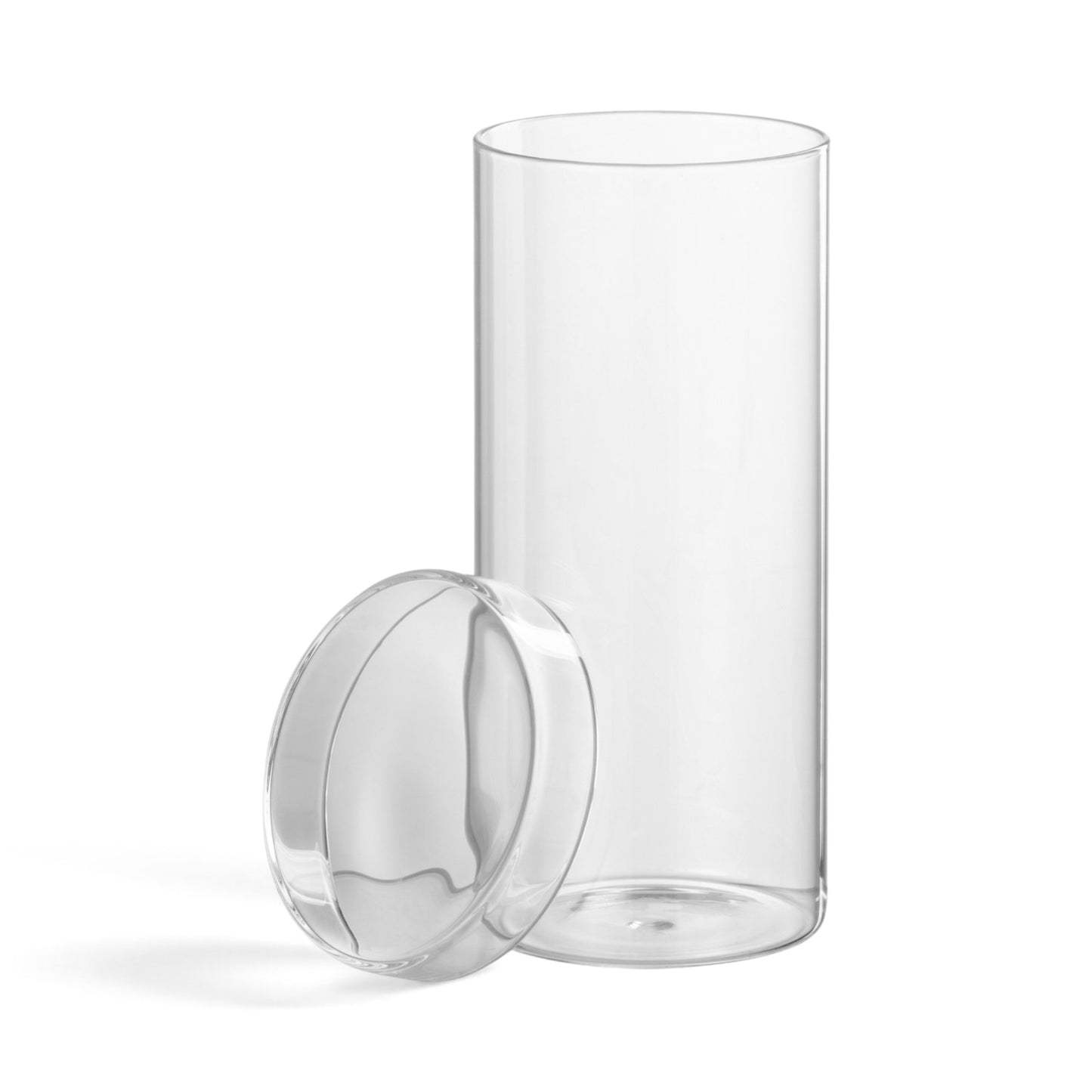 Luxe Bewaarpot Glas 1.1 L In Situatie