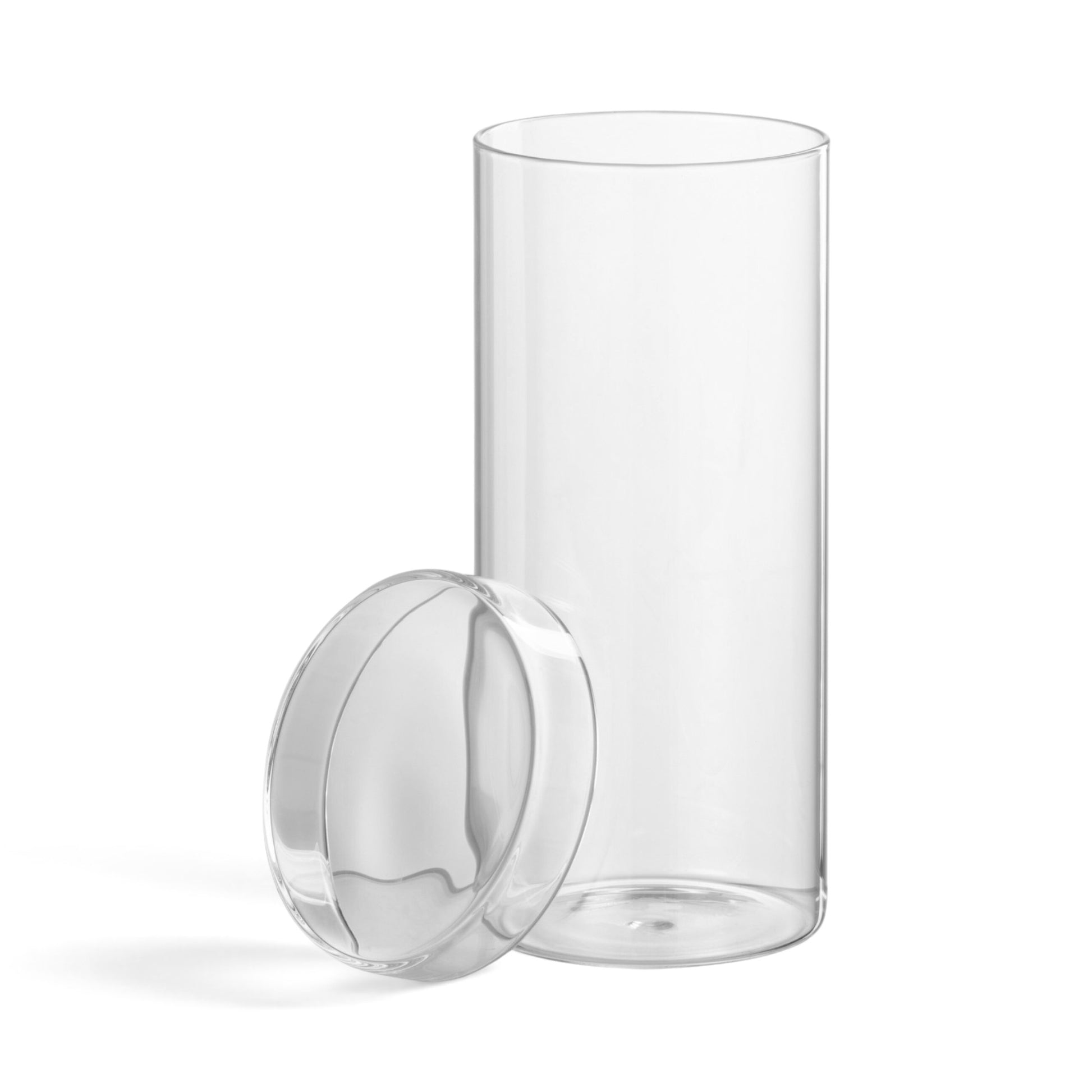 Luxe Bewaarpot Glas 1.1 L In Situatie