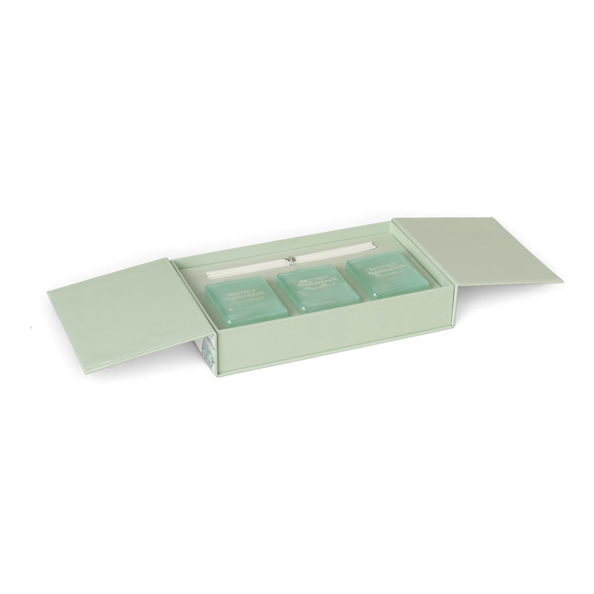 Luxe Geurstokjes Cadeauset Groen Binnenkant