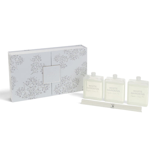 Luxe Geurstokjes Cadeauset Wit
