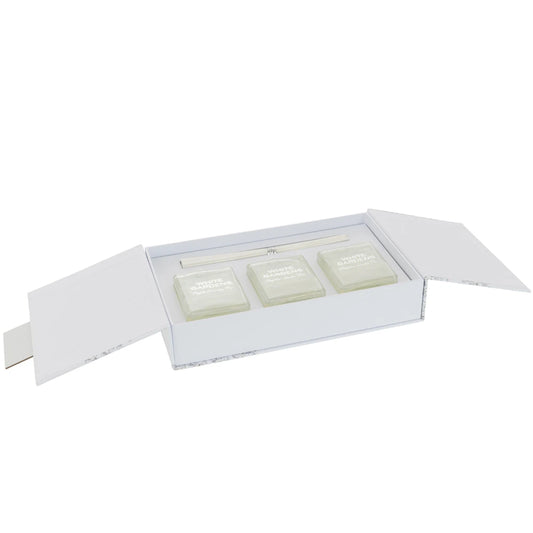 Luxe Geurstokjes Cadeauset Wit Binnenkant