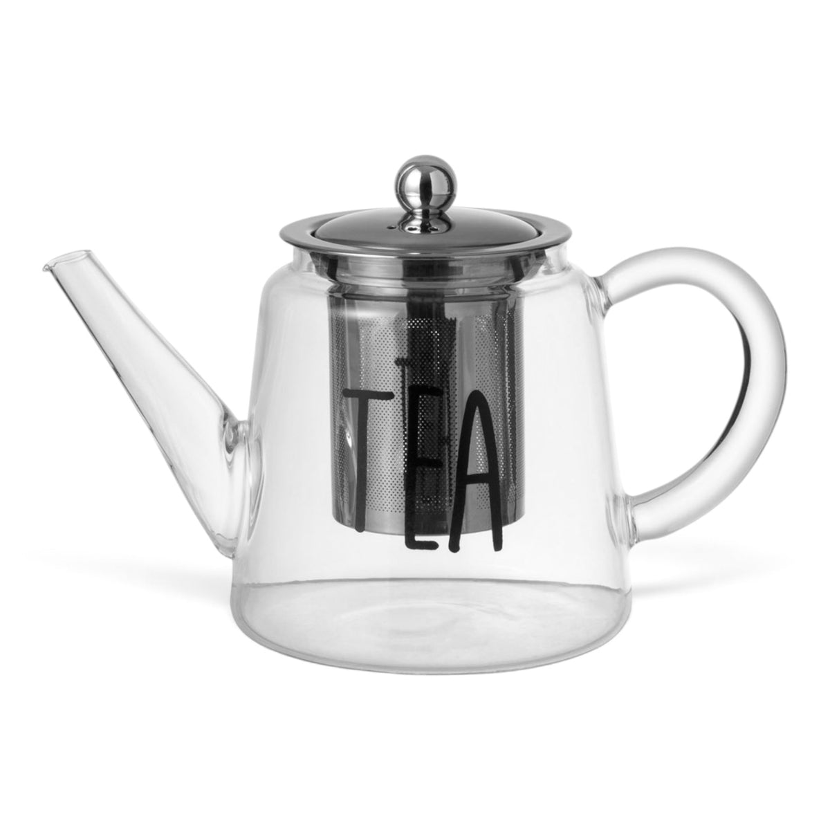 Luxe Glazen Theepot Met Filter 1 liter