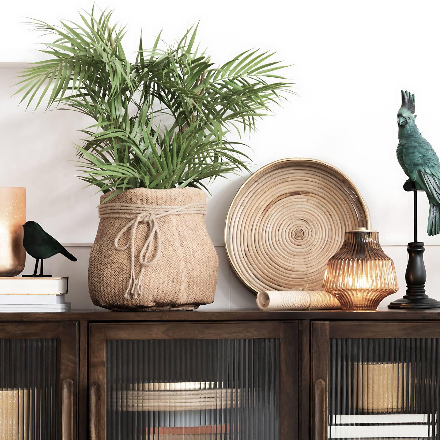 Luxe Kunstplant Palm Sfeerfoto