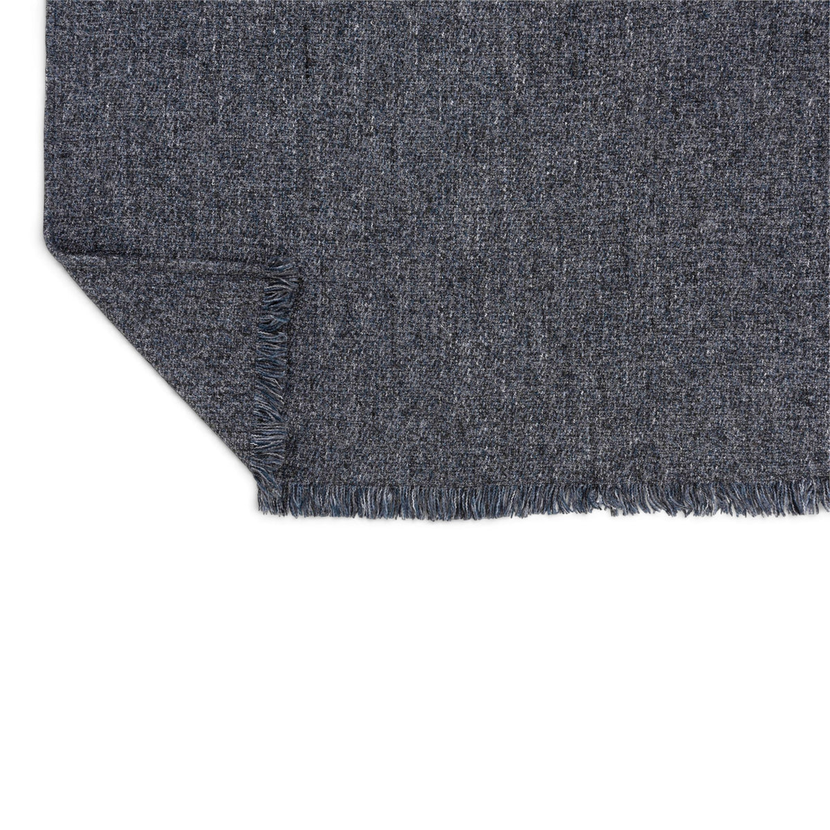 Luxe Plaid Donkerblauw Katoen In Situatie