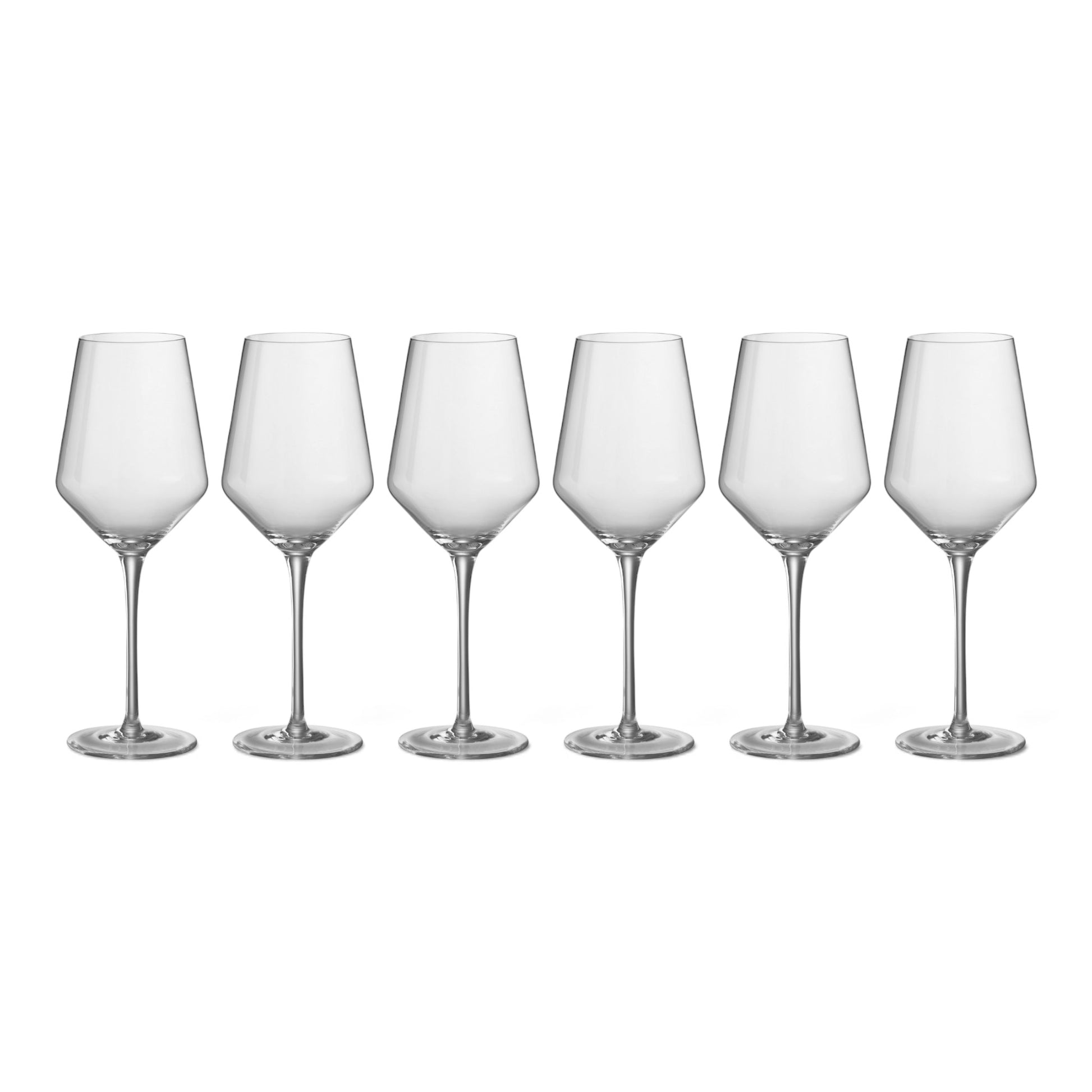 Luxe Witte Wijnglas Groot - Set 6