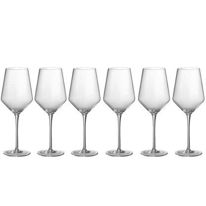 Luxe Witte Wijnglas Groot Set 6