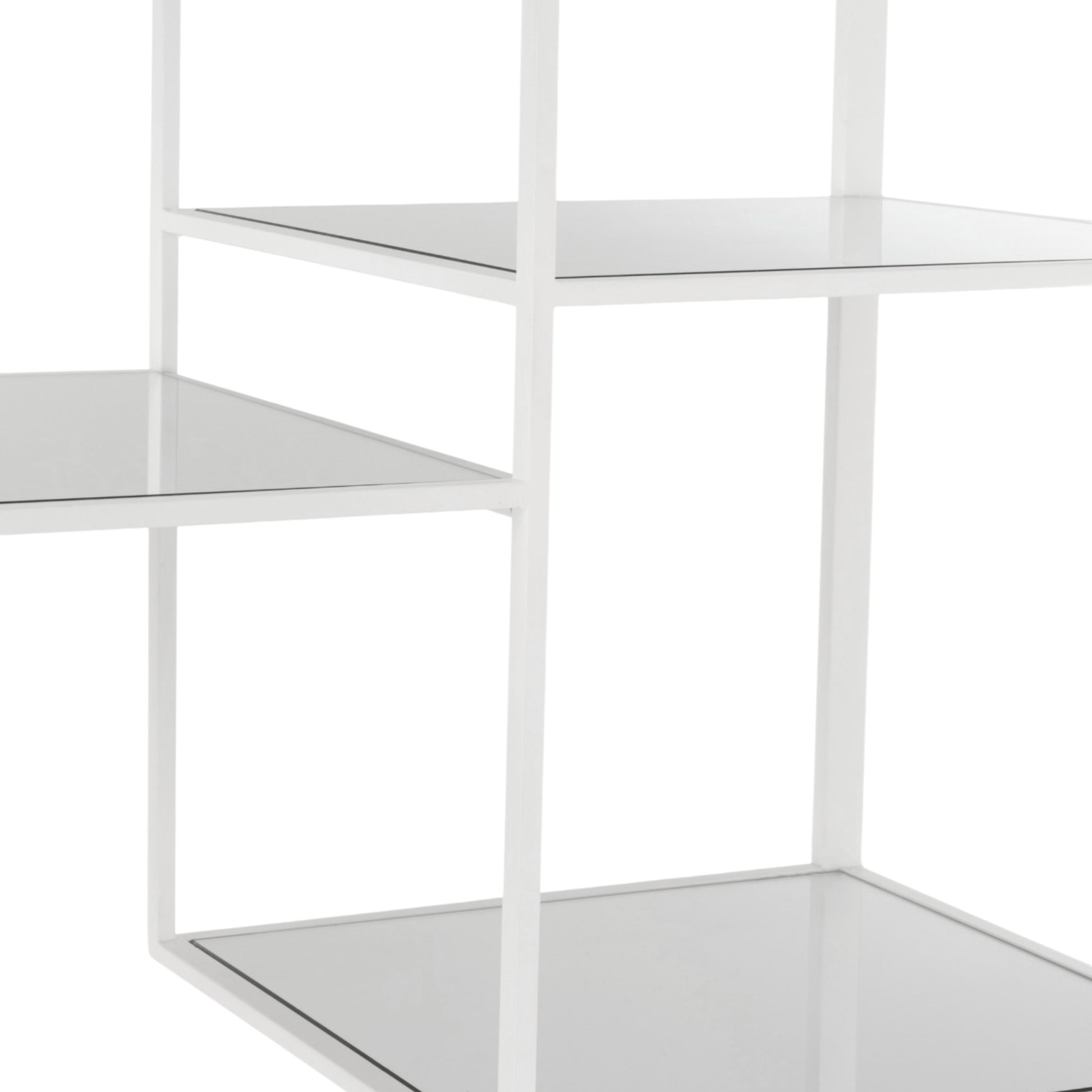 Open Kast Wit Met Vakken Detail 2
