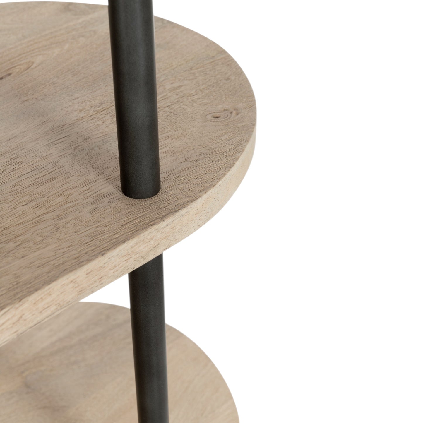 Open Wandkast Hout Modern Bovenaanzicht