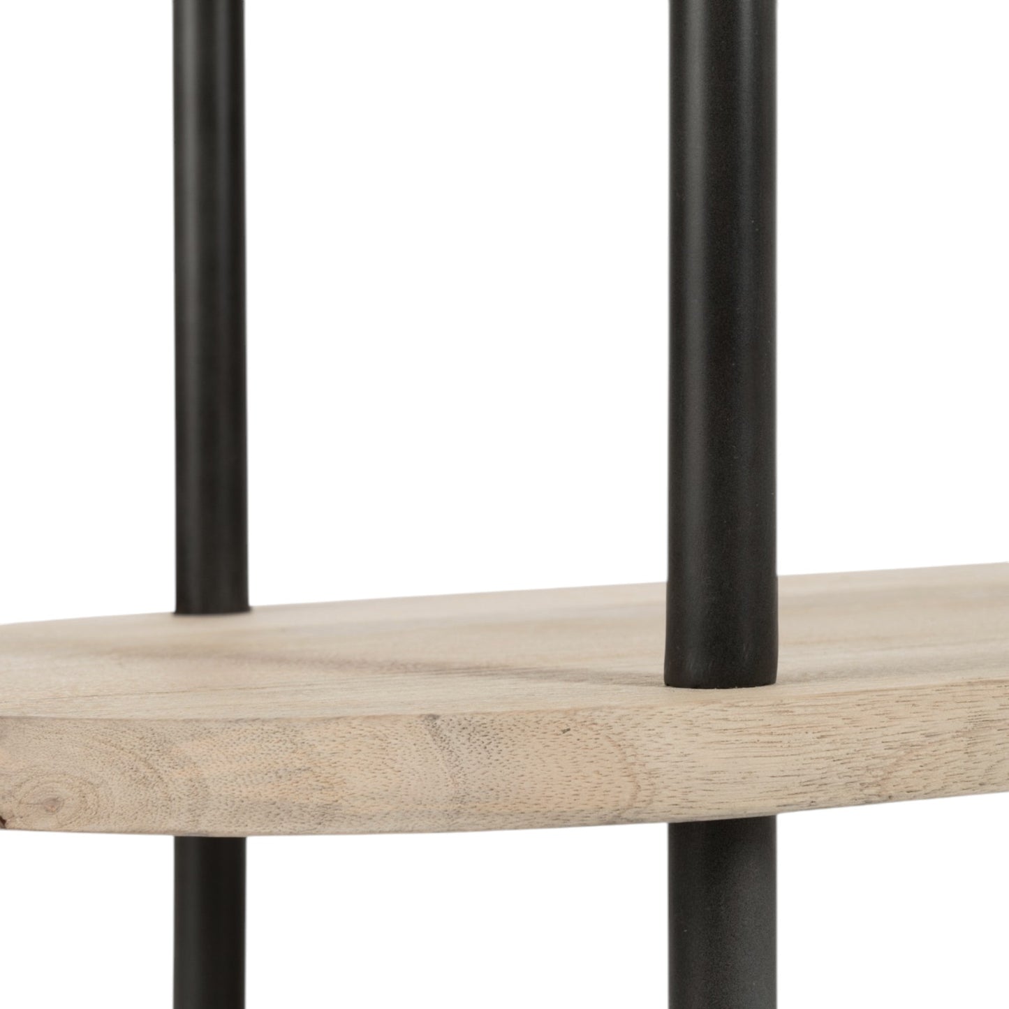 Open Wandkast Hout Modern Detail