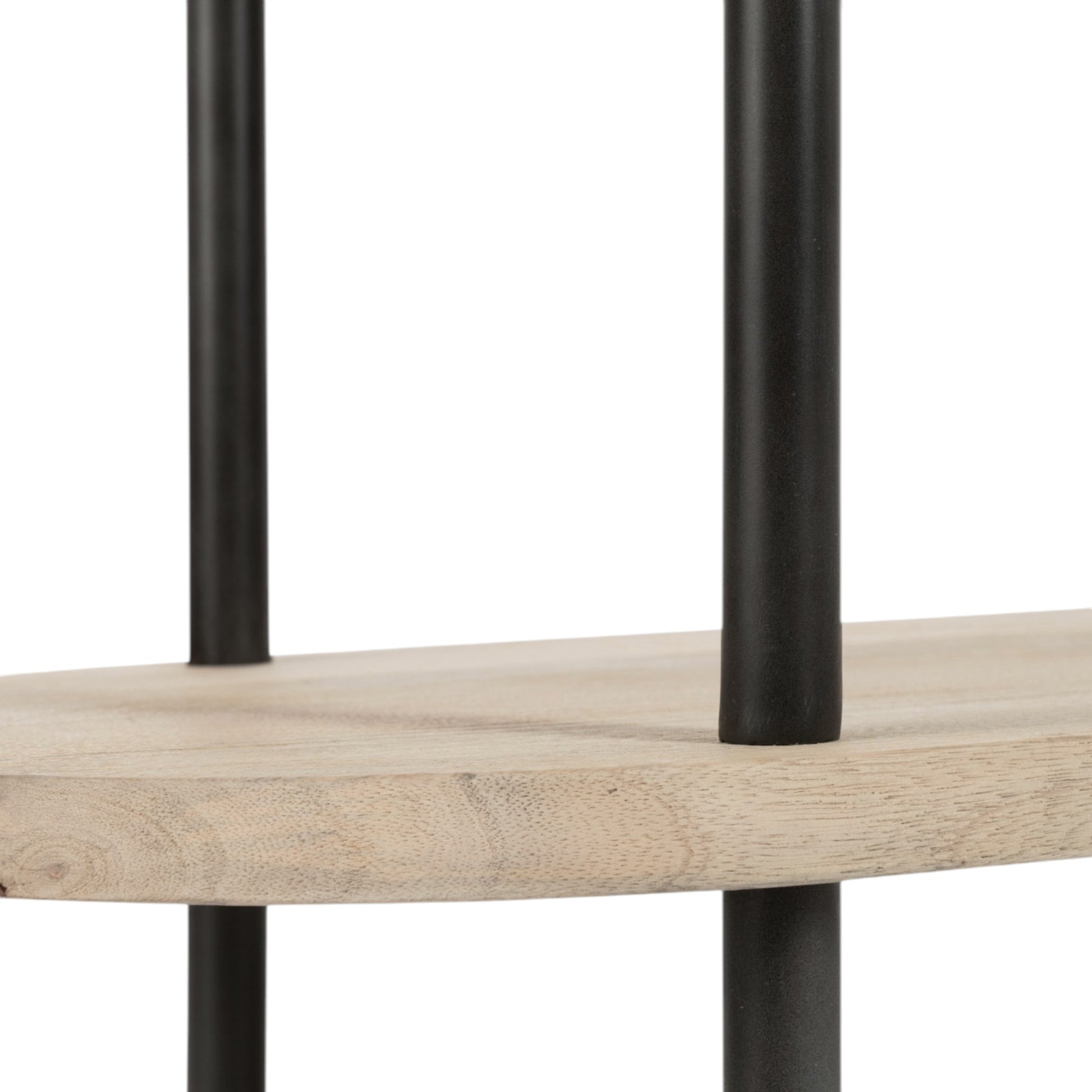 Open Wandkast Hout Modern Detail