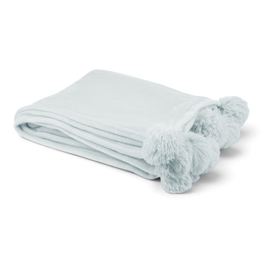 Pluche Plaid Blauw 170 x 130 cm
