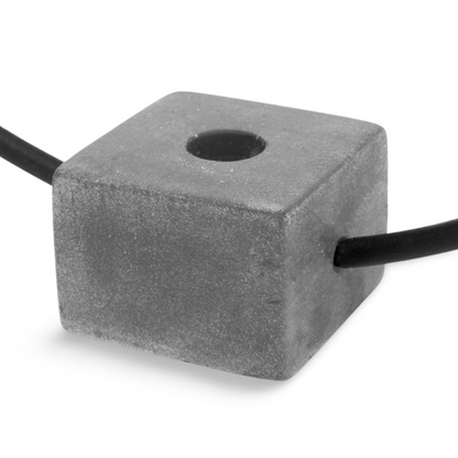 Scandinavische Kandelaar Grijs Beton Detail