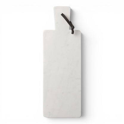Snijplank Marmer Wit Groot 50 cm Bovenaanzicht