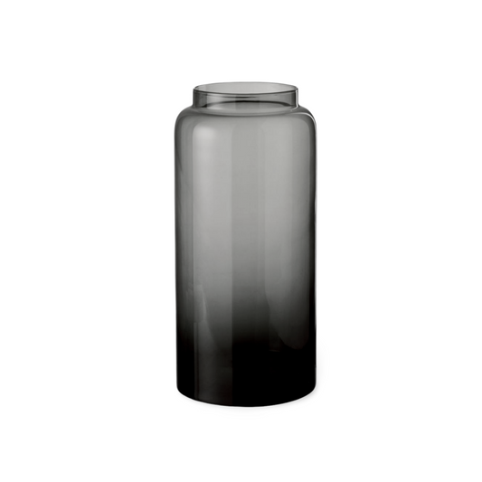 Vaas Gerookt Glas Grijs 40 cm