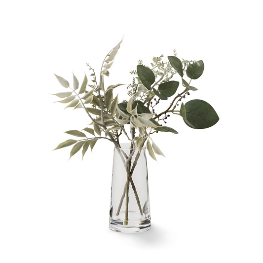 Vaas Met Kunstplanten 32 cm