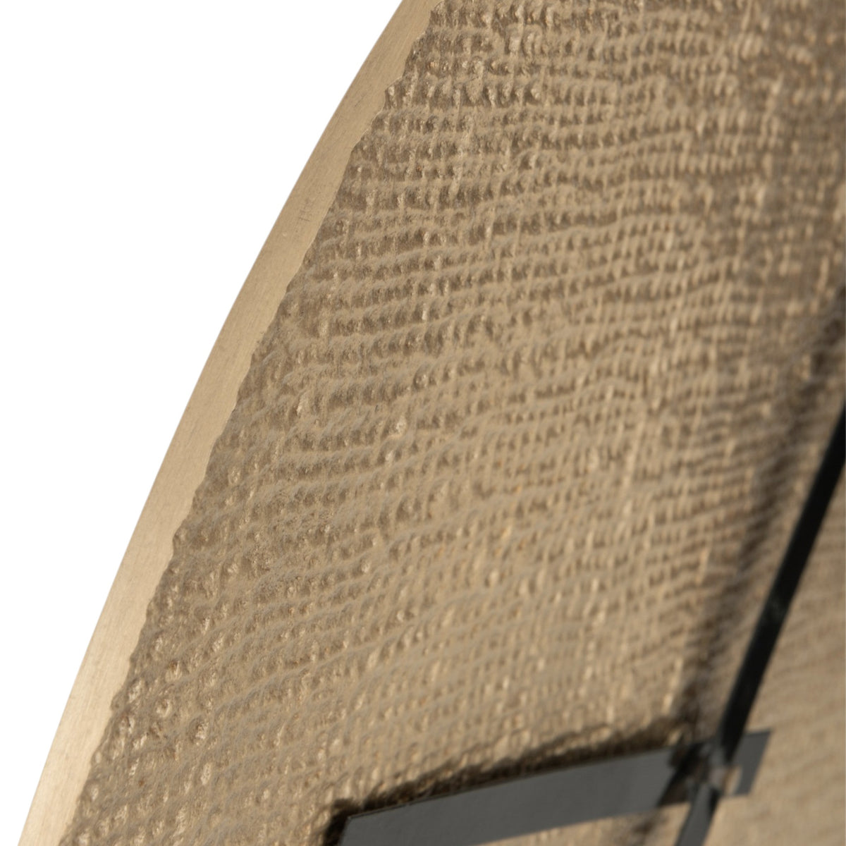 Wandklok Goud Metaal Ø 38 cm Detail