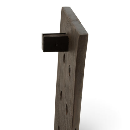 Wijnrek Muur Hout 12 flessen - 90 cm Achterkant