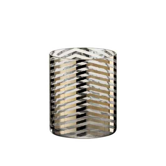 Windlicht Goud Modern Glas - Klein