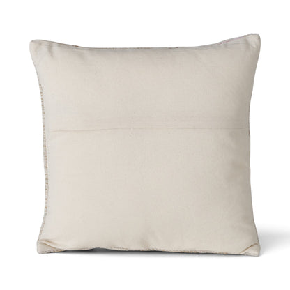 Zandkleurig Beige Sierkussen Katoen 45 x 45 Achterkant